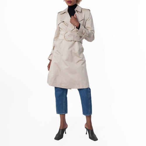 Burberry mid length belted - mid-length,