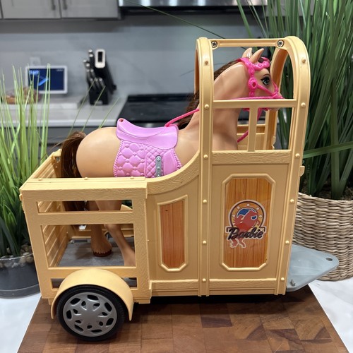 Barbie rimorchio cavallo - barbie,