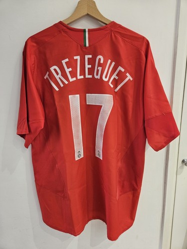 Match worn shirt trezeguet - match,