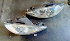 COPPIA FARI FANALI ANTERIORI DESTRO SINISTRO PEUGEOT 206 2° Serie 9628666780 (