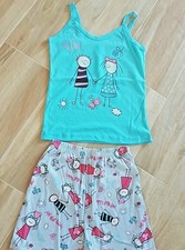 Pigiama donna corto  coppia  lui e lei , pigiama San Valent corto donna my love 