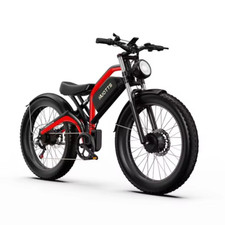 Bici Da Cross Elettrica Mountain Bike E-bike Trekking Fat Bike 26" 1500w