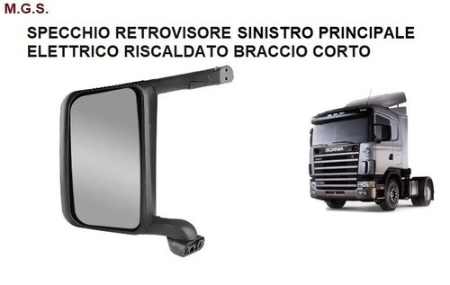 Specchio retrovisore sinistro - specchio,