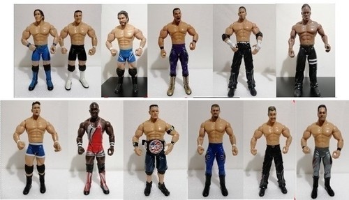 Wwe jakks action figures - action,