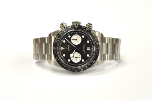 Tudor black bay chrono 79360n - black,