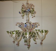 Lampadario in vetro di Murano