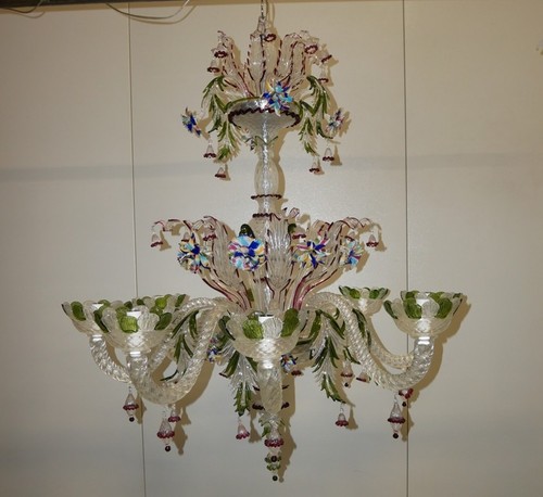 Lampadario vetro murano - lampadario,