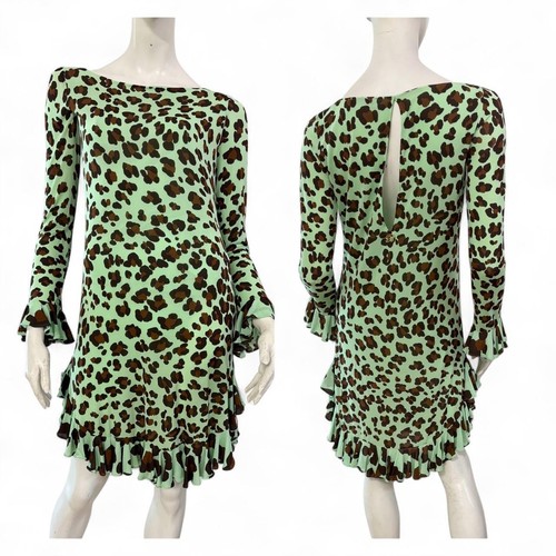 Blumarine vestito abito verde - blumarine,