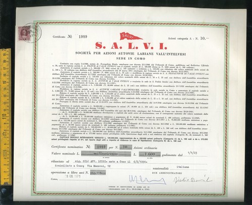 Certificato azionario azione - azionario,