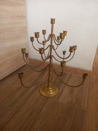 Vintage grande portacandele - vintage,