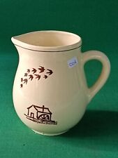 MULINO BIANCO CARAFFA BROCCA RONDINI IN CERAMICA VINTAGE 1986. CO4
