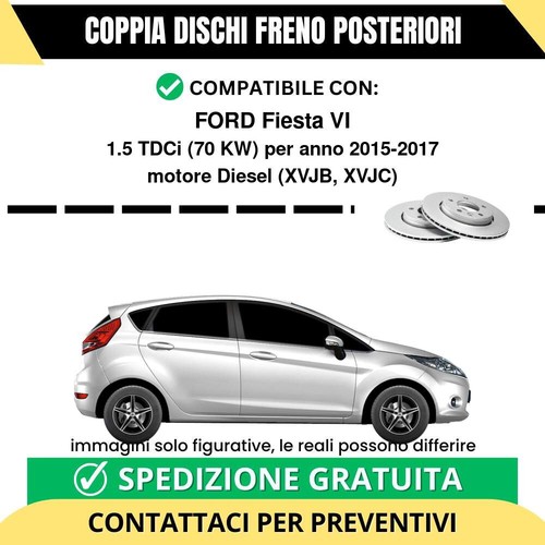 Coppia dischi freno - dischi, posteriori