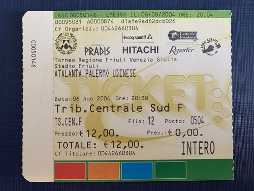 Biglietto stadio ticket - biglietto,
