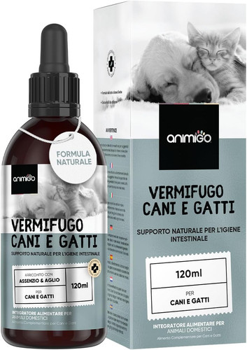 Vermifugo per cani - e, con