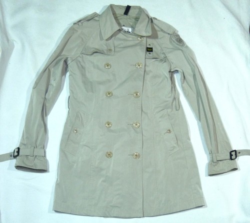 Blu cappotto trench - blu,