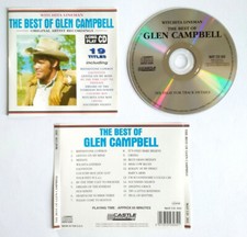 Cd The Best Of Glen Campbell Uk 1994 Country Rock Castle Communications (L10)