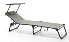 Lettino Shark alluminio Mare