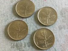 MONETE ITALIA REPUBBLICA  20