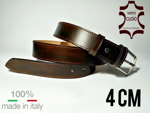 Cintura pelle cuoio toro - cintura, in