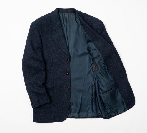 Blazer uomo celio lana - navy, m