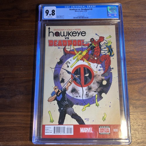 Hawkeye deadpool cgc - hawkeye,