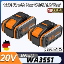 2 batterie 8000 mAh 20 V MAX