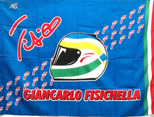 Bandiera originale  Giancarlo  Fisichella    misura  100 X 130