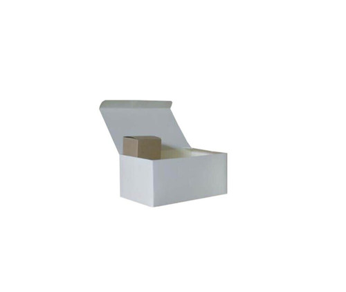 10pz scatole cartoncino bianco - 10pz,