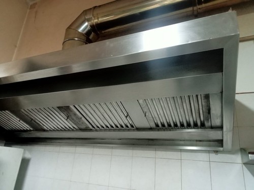 Cappa con aspirazione esterna - cappa,
