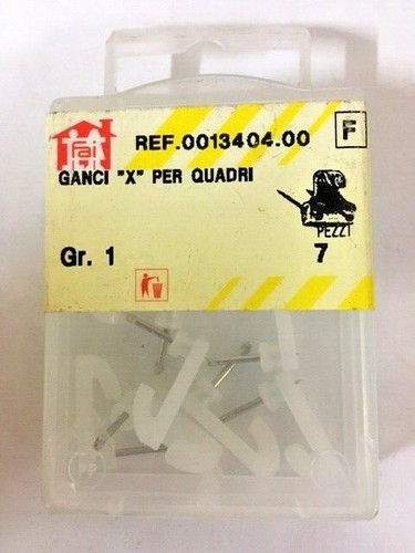 Ganci gancio acciaio per - 7,