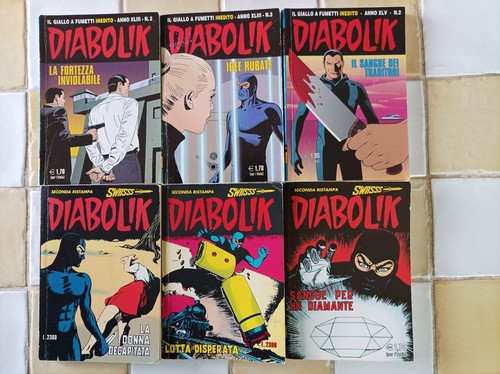 Diabolik numeri in blocco - diabolik, 6