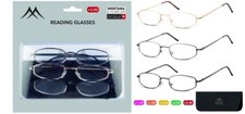 3 occhiali da lettura uomo