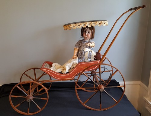 Antica carrozza bambole - antica,