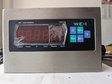 Indicatore di peso Laumas WE-I OIML per celle di carico , led rossi,  con staffa