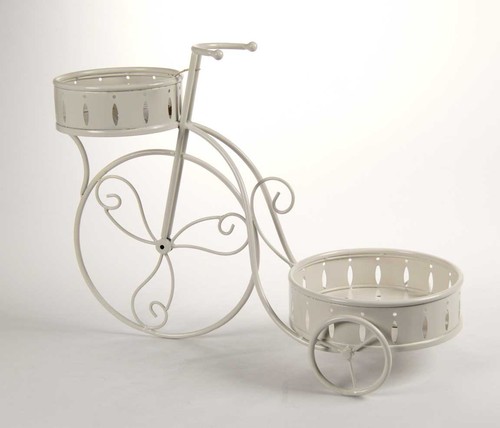 Vaso bicicletta metallo - vaso,