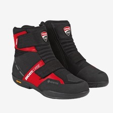 Stivali Bassi Tecnici da Moto Unisex Originali Ducati Corse City C3 Black/Red 98