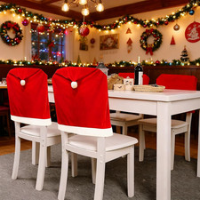 Coprisedie Natalizie 6 Pezzi -