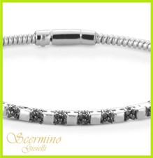 Braccialetto uomo oro bianco - braccialetto,