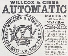 WILLCOX&GIBBS Sewing Machine