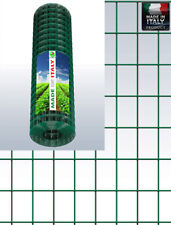 RETE METALLICA PLASTIFICATA ELETTROSALDATA PER RECINZIONE MAGLIA 50X75 