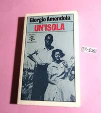 LIBRO GIORGIO AMENDOLA-UN'ISOLA -1°EDIZIONE BUR RIZZOLI 1982 (NARRATIVA)
