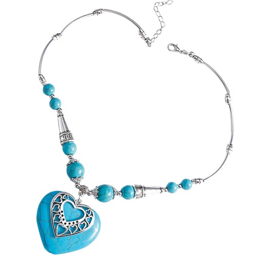 Collana con ciondolo cuore