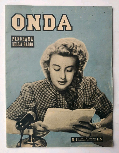 Onda panorama della radio - della, 1943