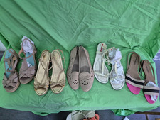 5 Scarpe donna Usate Originali CAR SHOE, POLLINI, BALDINI, PRADA, A. BAUGUERA