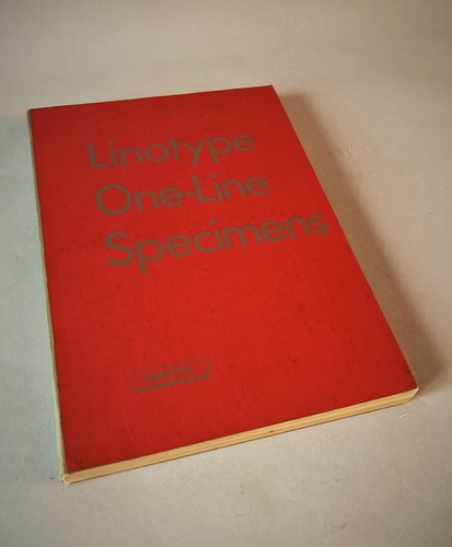 Linotype catalogue de - linotype, –