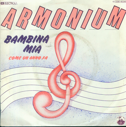 Armonium bambina mia - 7", armonium/bambina