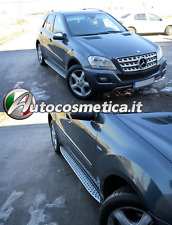 Coppia pedane laterali sottoporta per Mercedes ML W164 2005-2011 side steps ,.