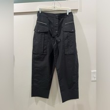Pantaloni cargo a scatto in