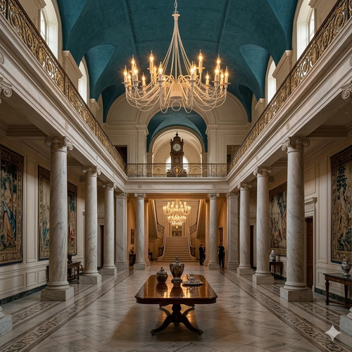 Lampadario ferro battuto - , Ø