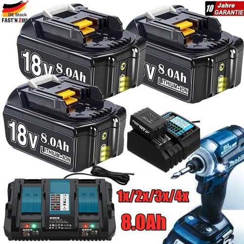18v 0ah per batteria - 18v/8,0ah,
